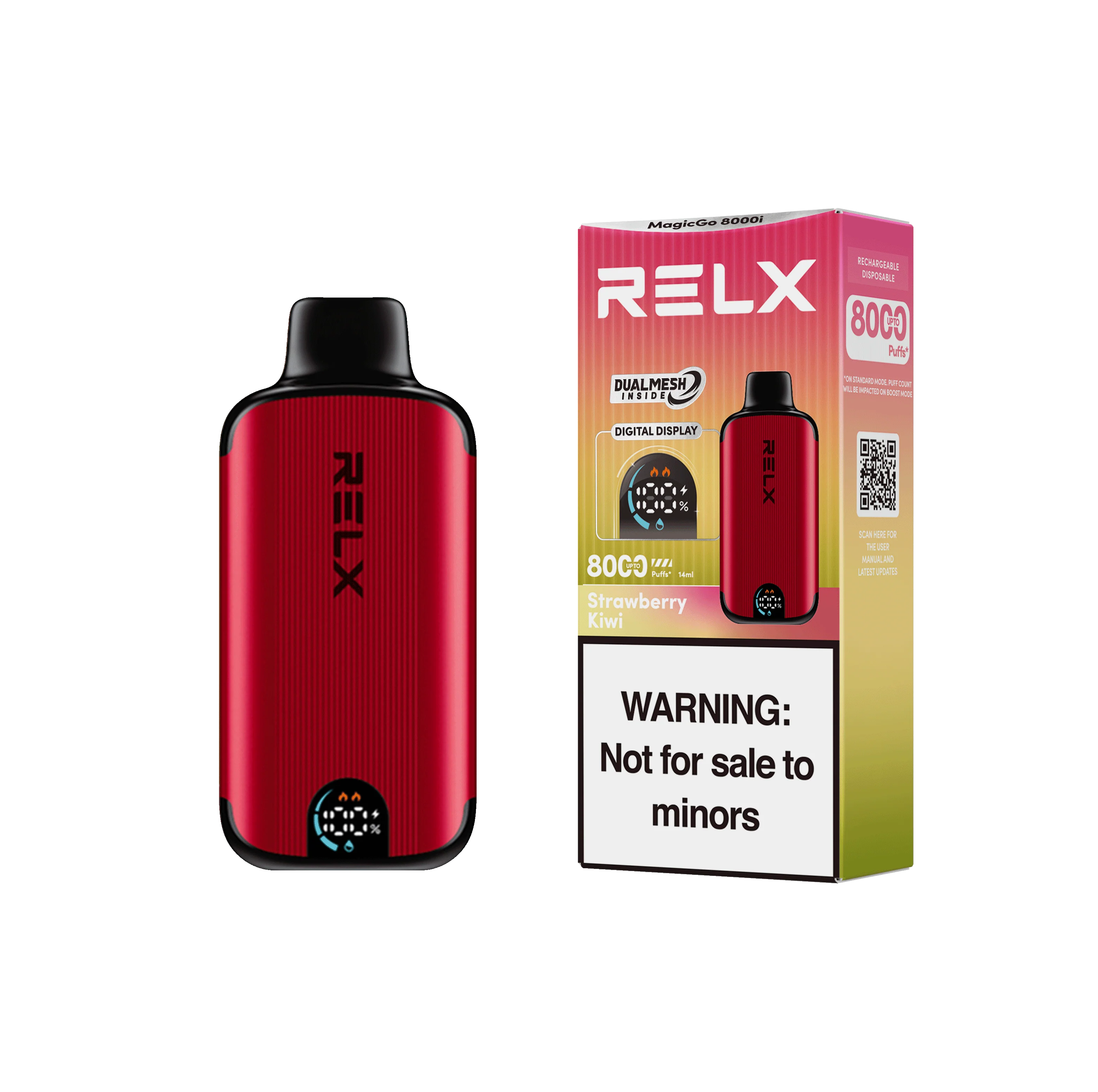 RELX MagicGo 8000i - Strawberry Kiwi